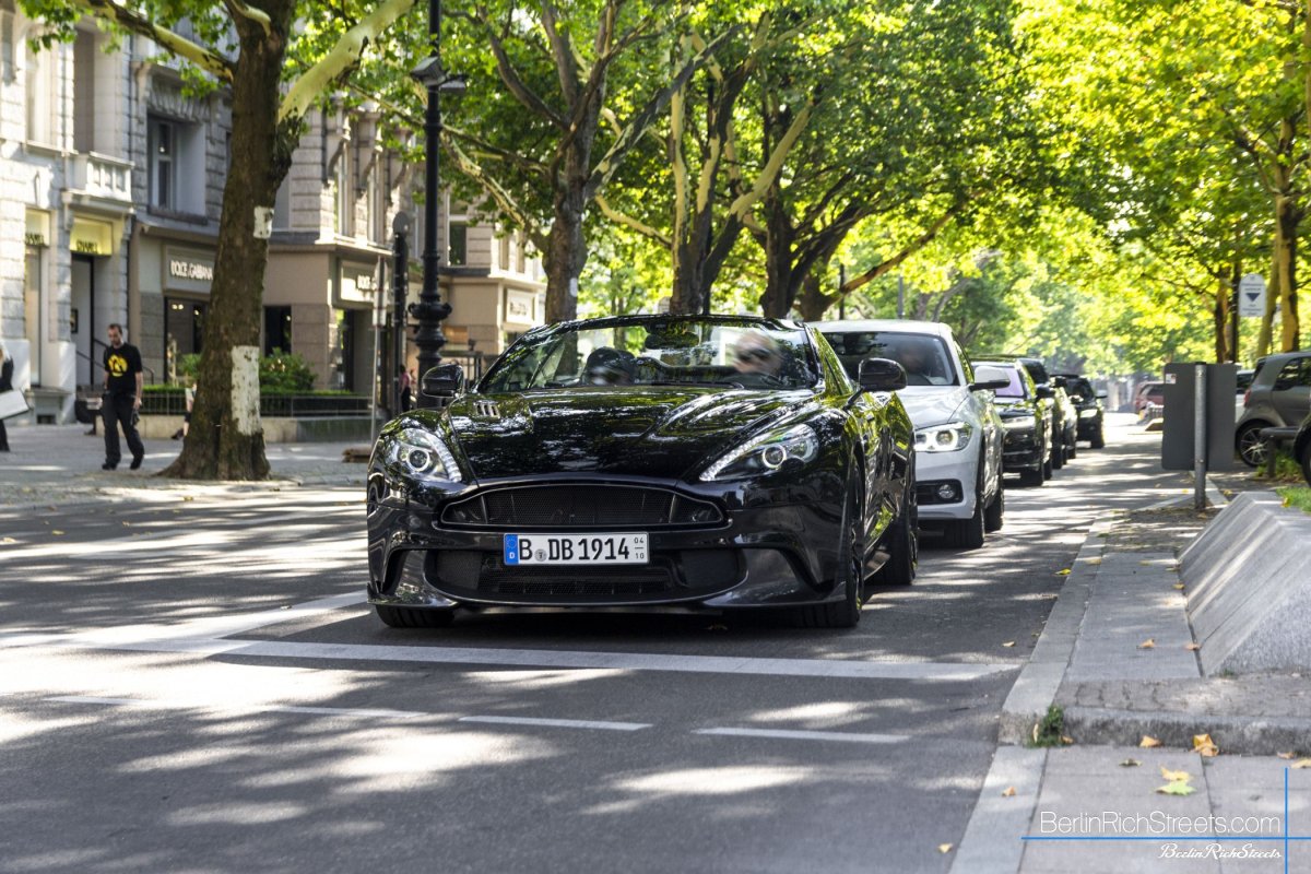 Aston Martin Vanquish S Volante (2017) spotted in Berlin — BerlinRichStreets